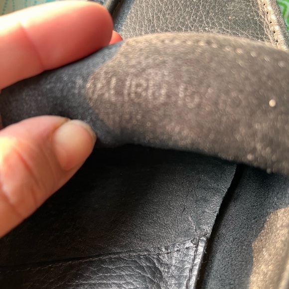 Sandro Moscoloni Black Leather Men's Slip-Ons - Picture 5 of 6